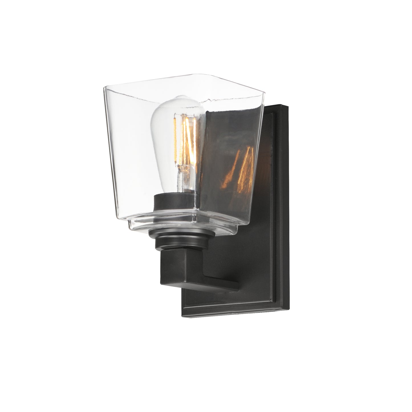 Cubos Wall Sconce Black by Maxim Lighting