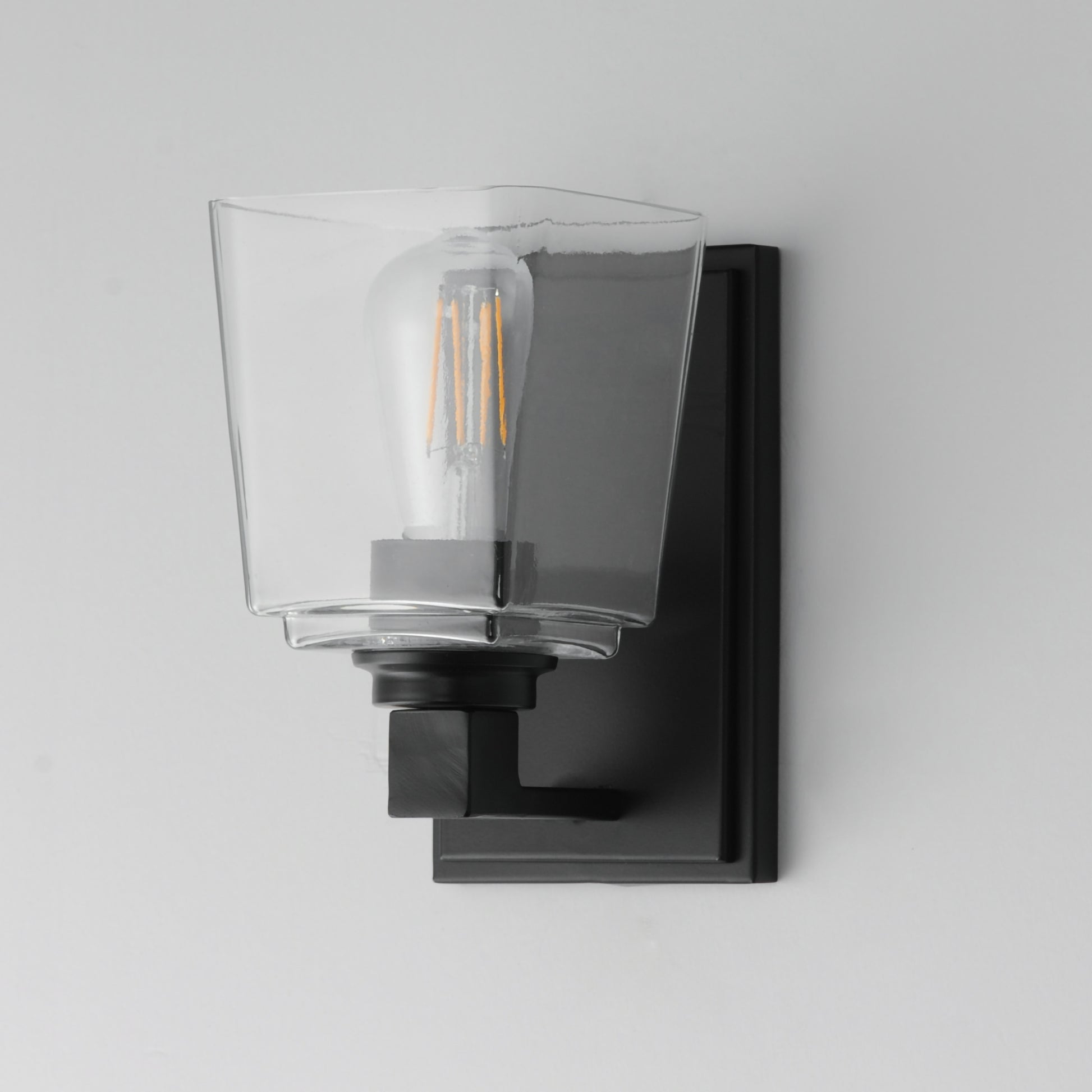 Cubos Wall Sconce Black by Maxim Lighting