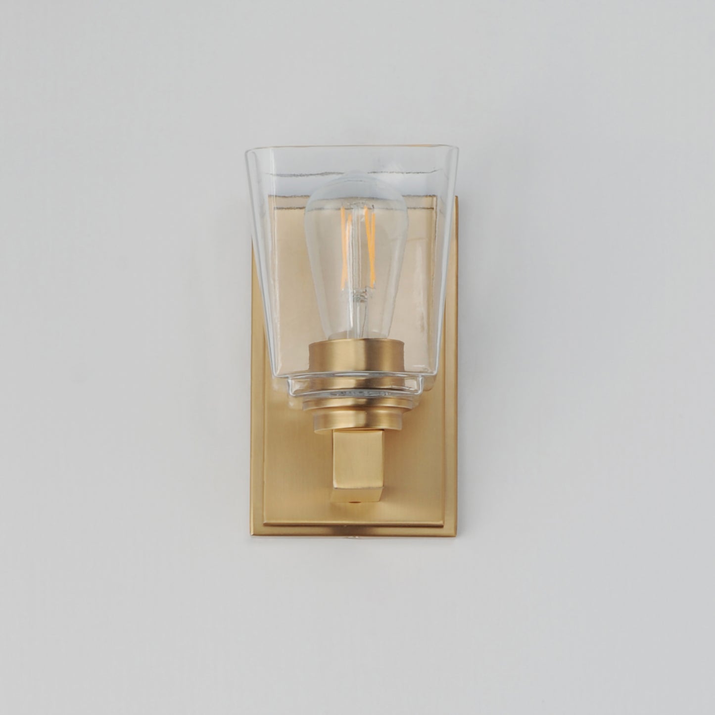 Cubos Wall Sconce Natural Aged Brass by Maxim Lighting