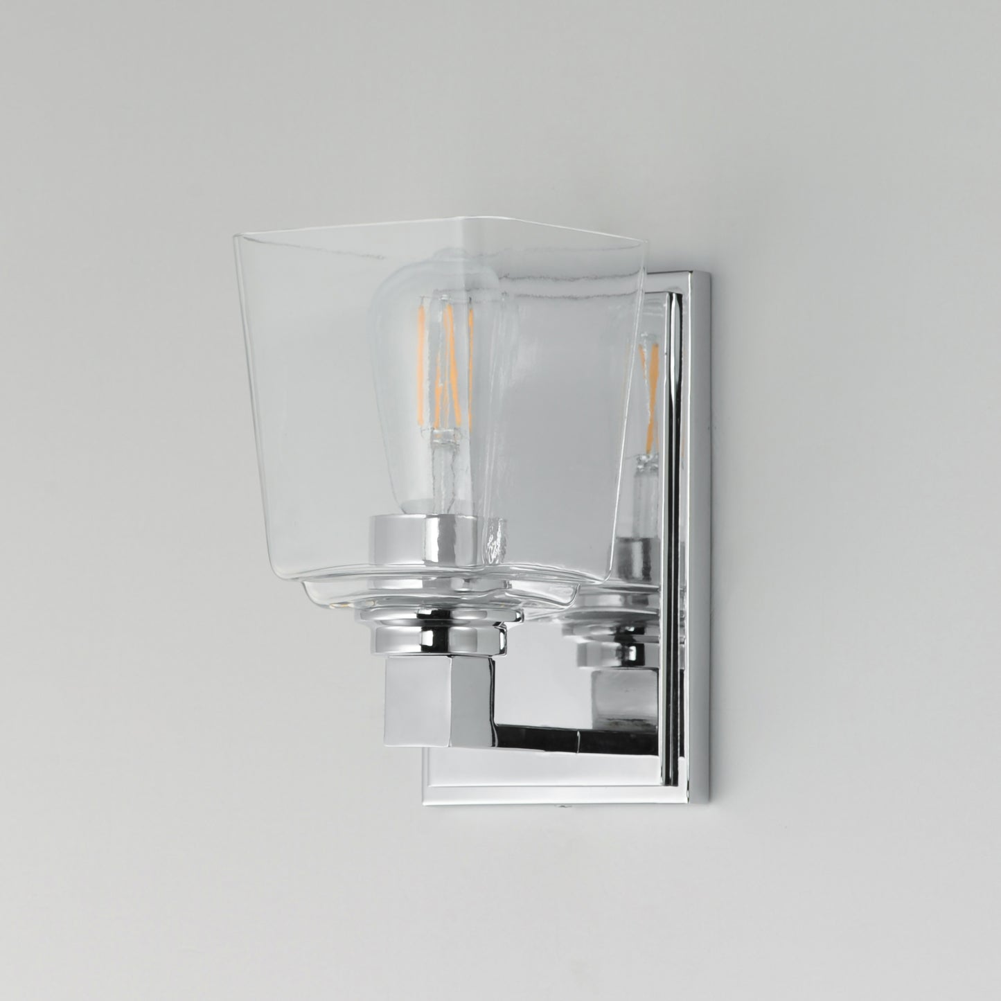 Cubos Wall Sconce Polished Chrome by Maxim Lighting