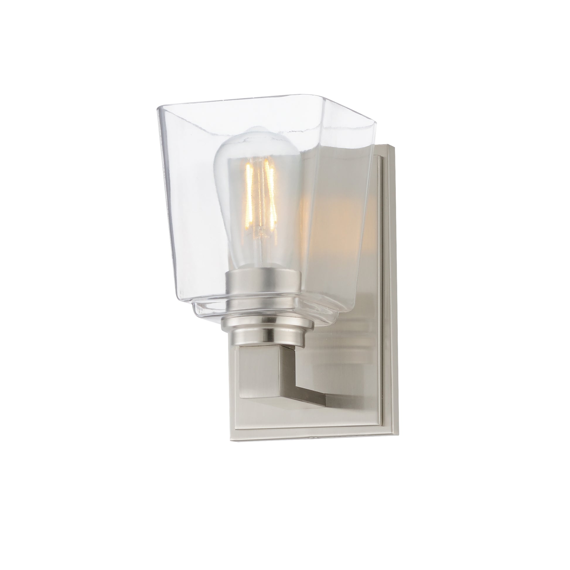 Cubos Wall Sconce Satin Nickel by Maxim Lighting
