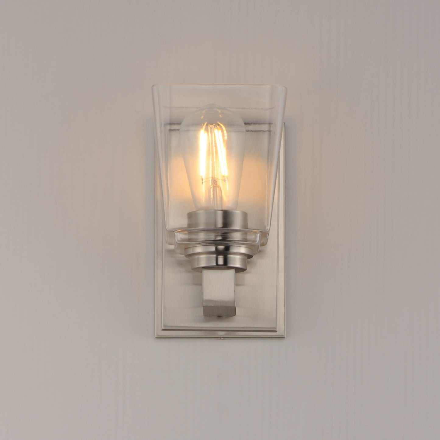 Cubos Wall Sconce Satin Nickel by Maxim Lighting