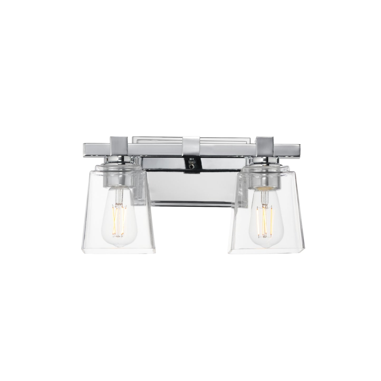 Cubos 2-Light Wall Sconce Polished Chrome by Maxim Lighting