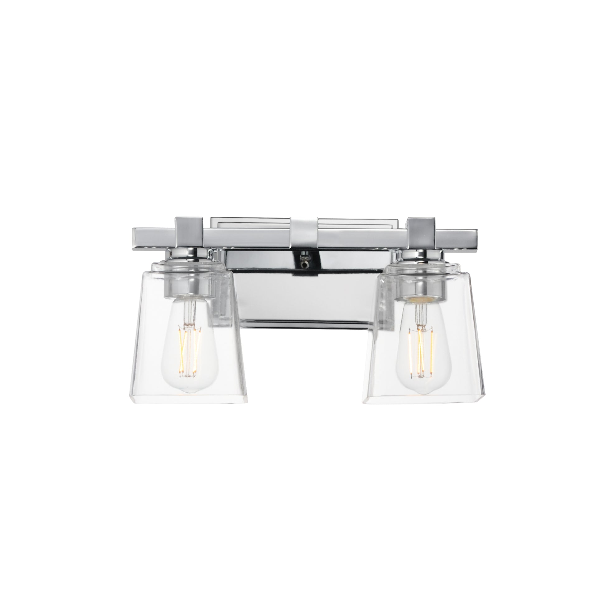 Cubos 2-Light Wall Sconce Polished Chrome by Maxim Lighting