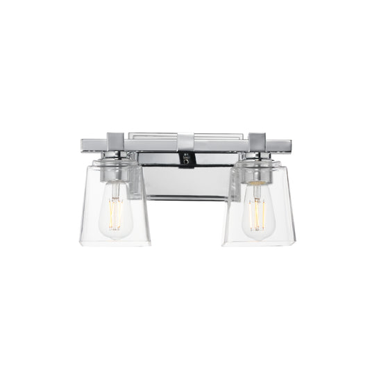 Cubos 2-Light Wall Sconce Polished Chrome by Maxim Lighting