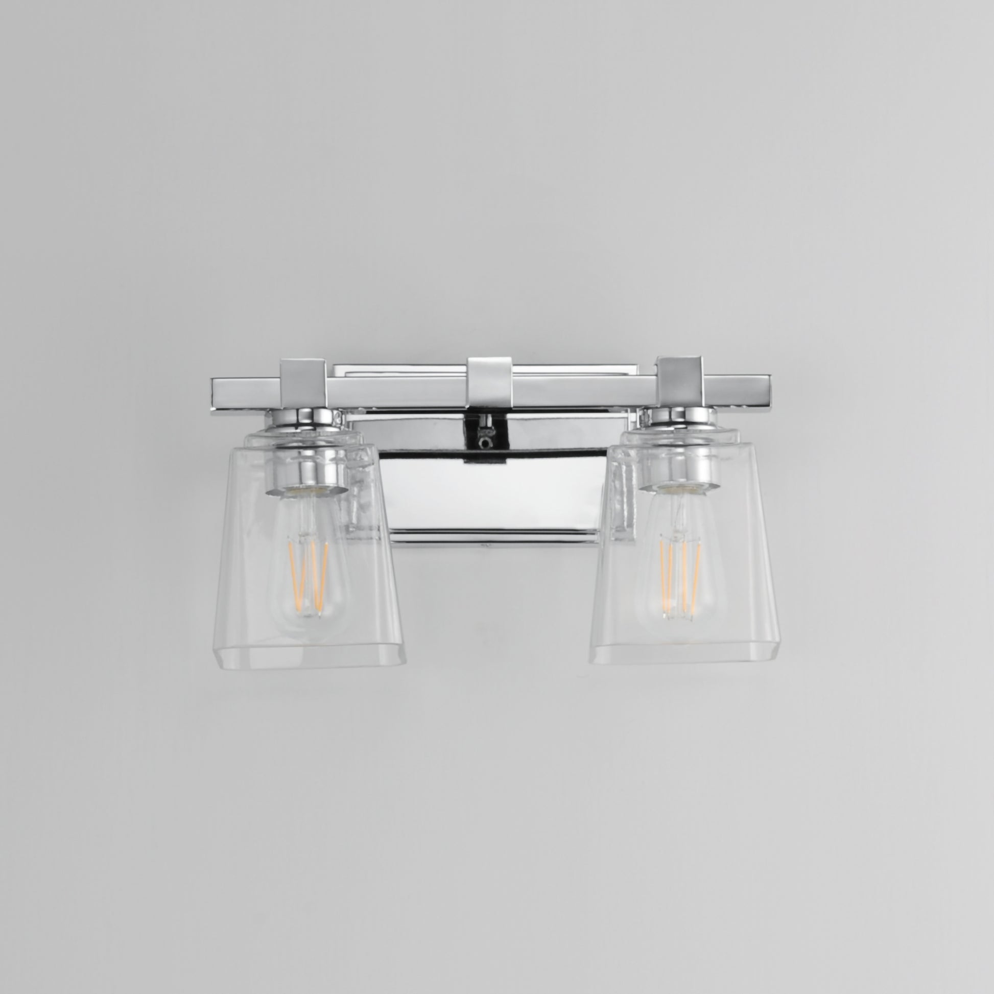 Cubos 2-Light Wall Sconce Polished Chrome by Maxim Lighting