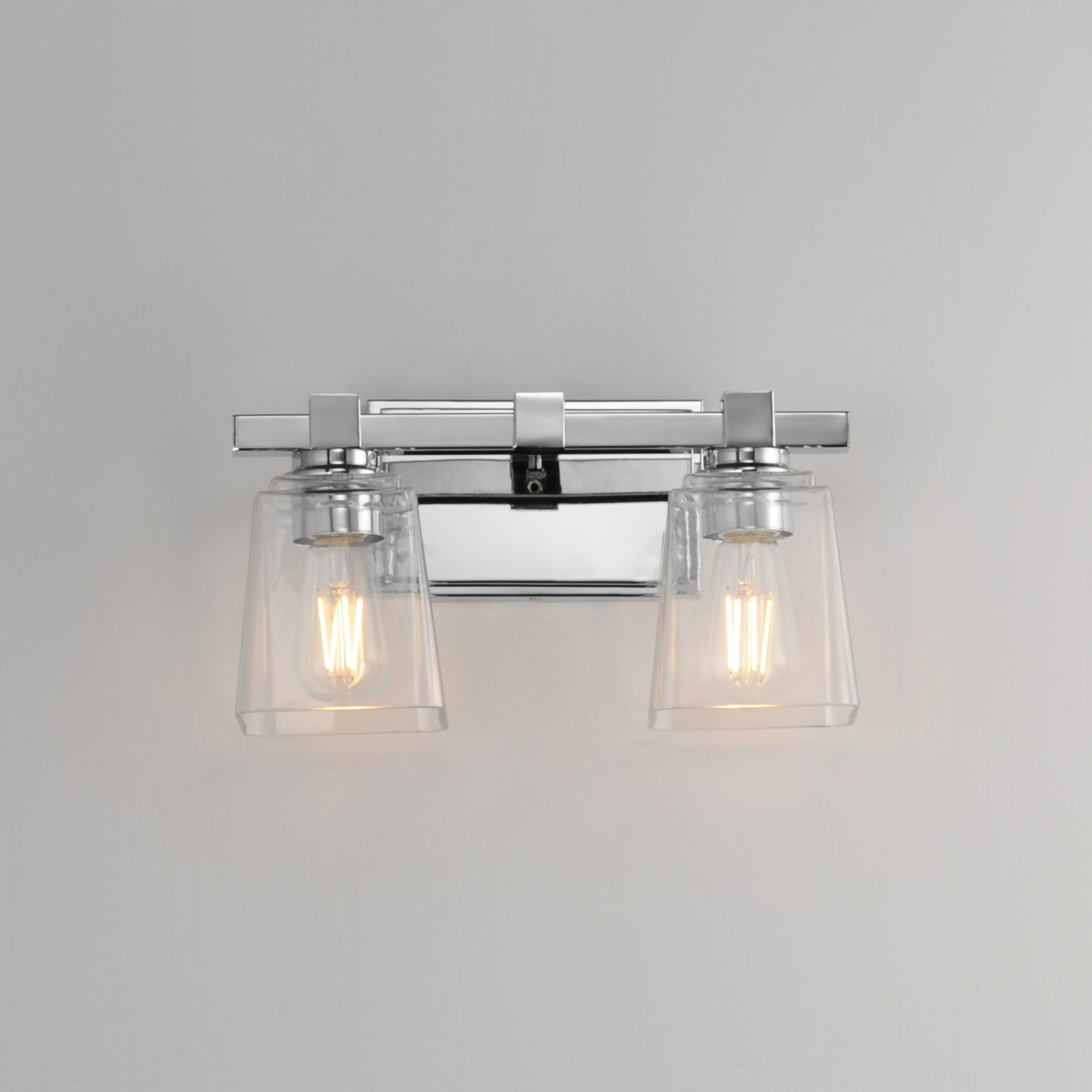 Cubos 2-Light Wall Sconce Polished Chrome by Maxim Lighting