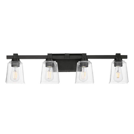 Cubos 4-Light Bath Vanity Black by Maxim Lighting