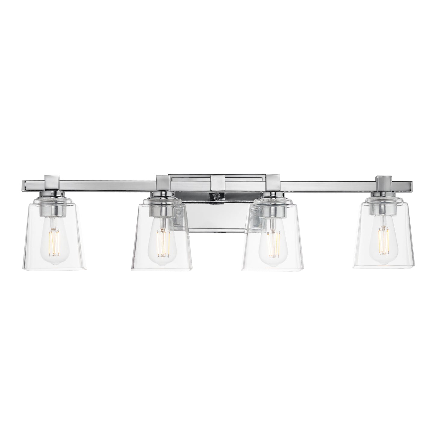 Cubos 4-Light Bath Vanity Polished Chrome by Maxim Lighting