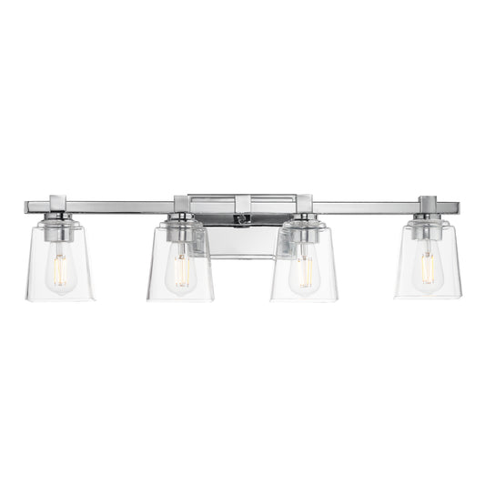 Cubos 4-Light Bath Vanity Polished Chrome by Maxim Lighting