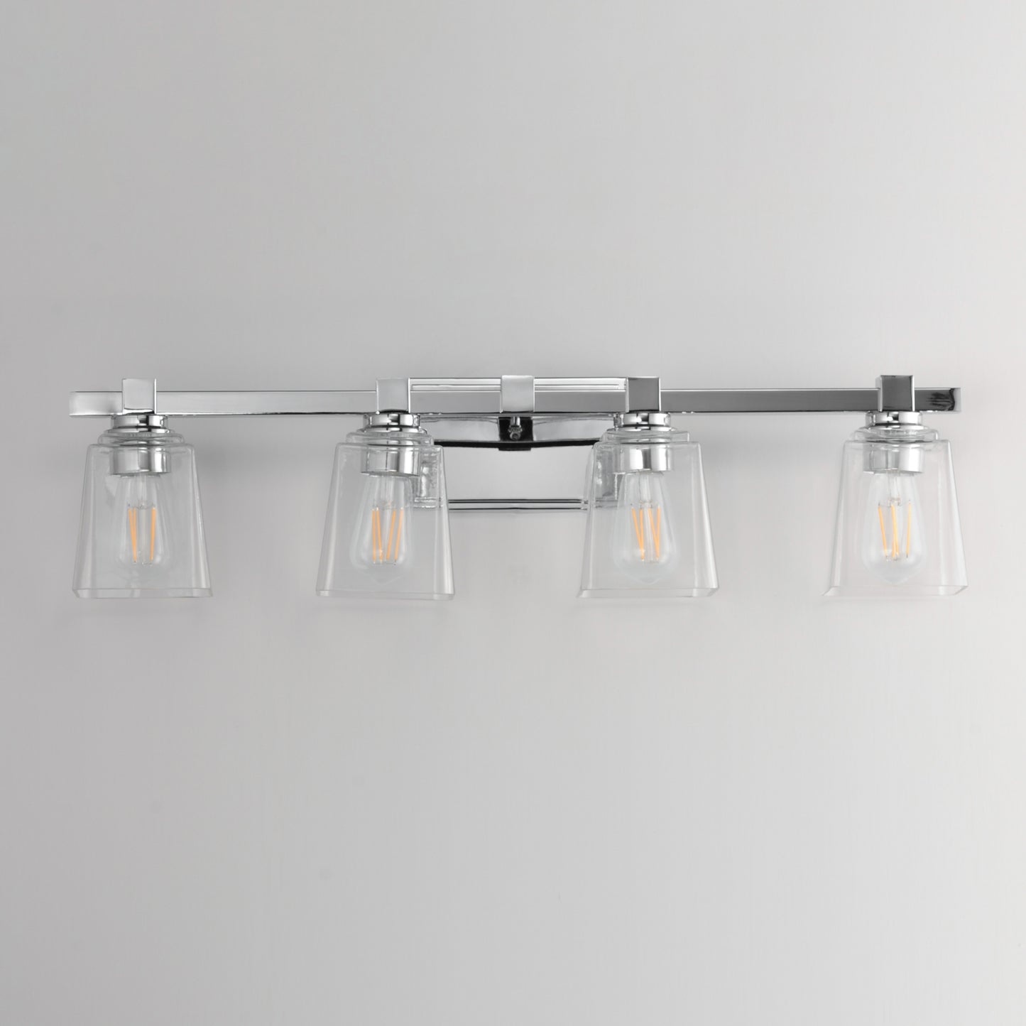 Cubos 4-Light Bath Vanity Polished Chrome by Maxim Lighting