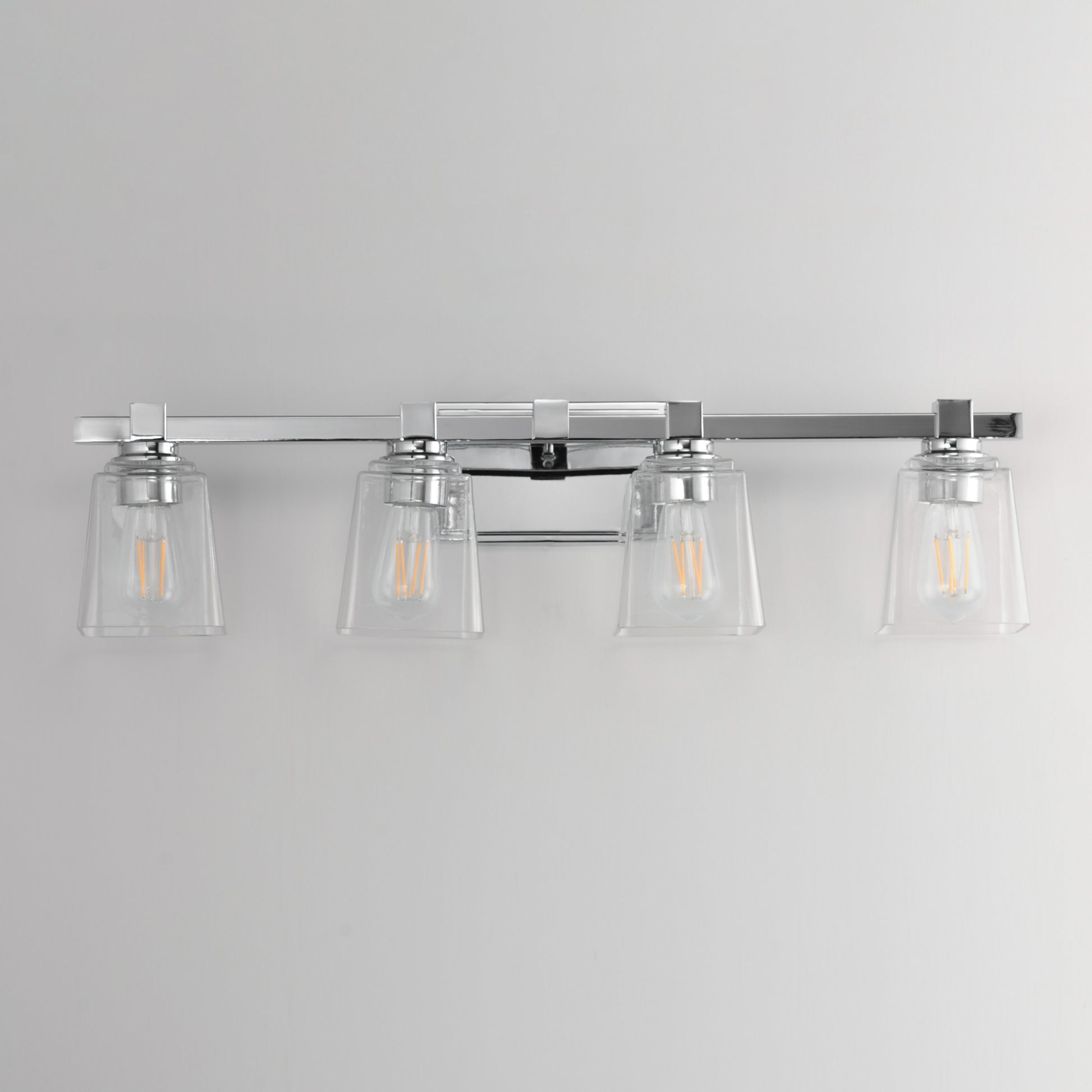 Cubos 4-Light Bath Vanity Polished Chrome by Maxim Lighting