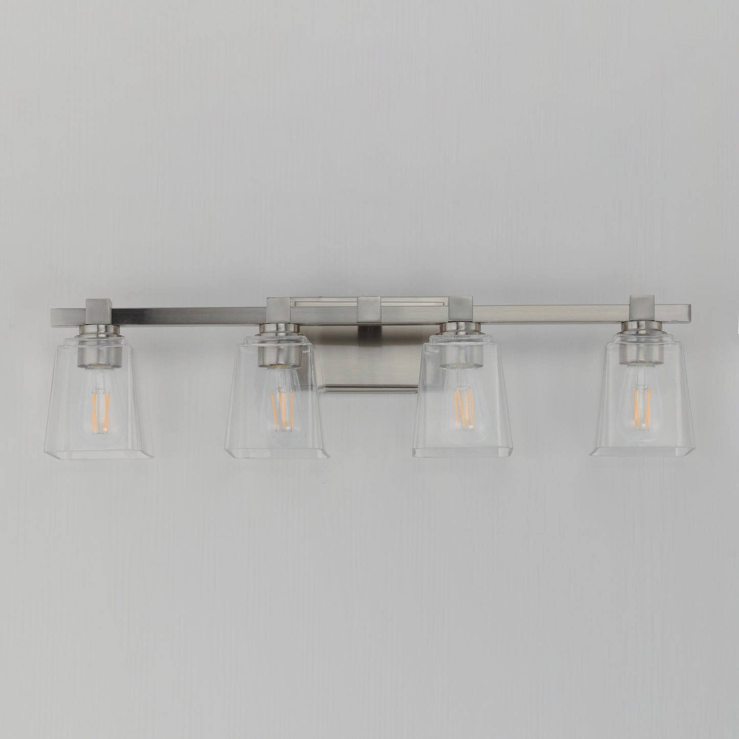 Cubos 4-Light Bath Vanity Satin Nickel by Maxim Lighting