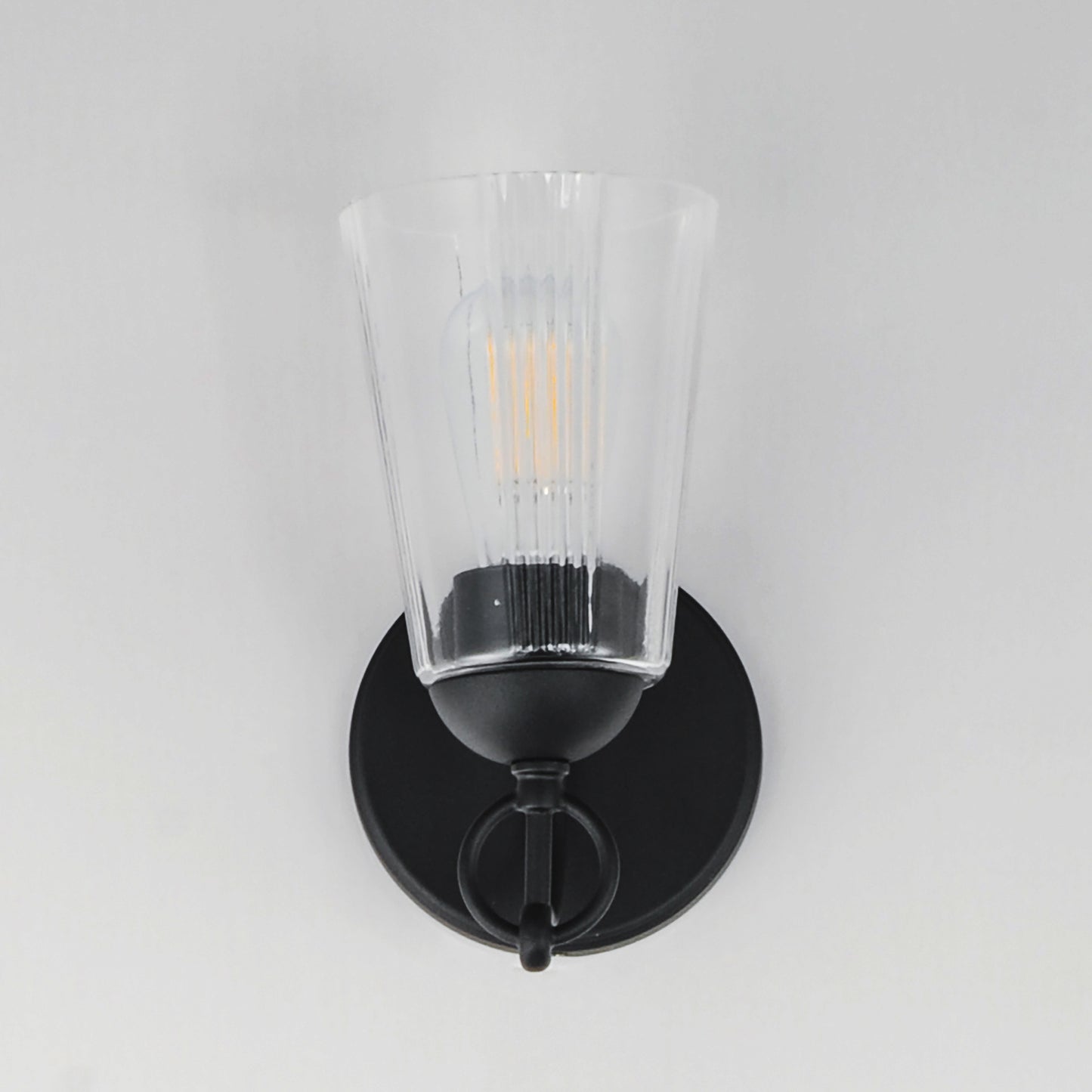 Jackson Hole Wall Sconce Black by Maxim Lighting