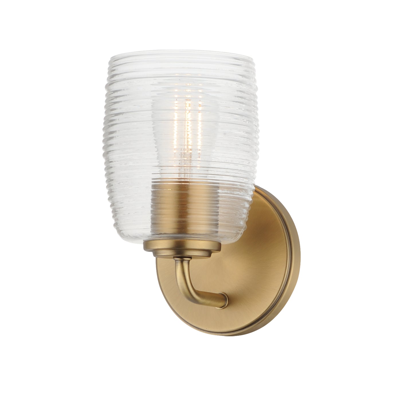 Honey Sconce Natural Aged Brass by Maxim Lighting