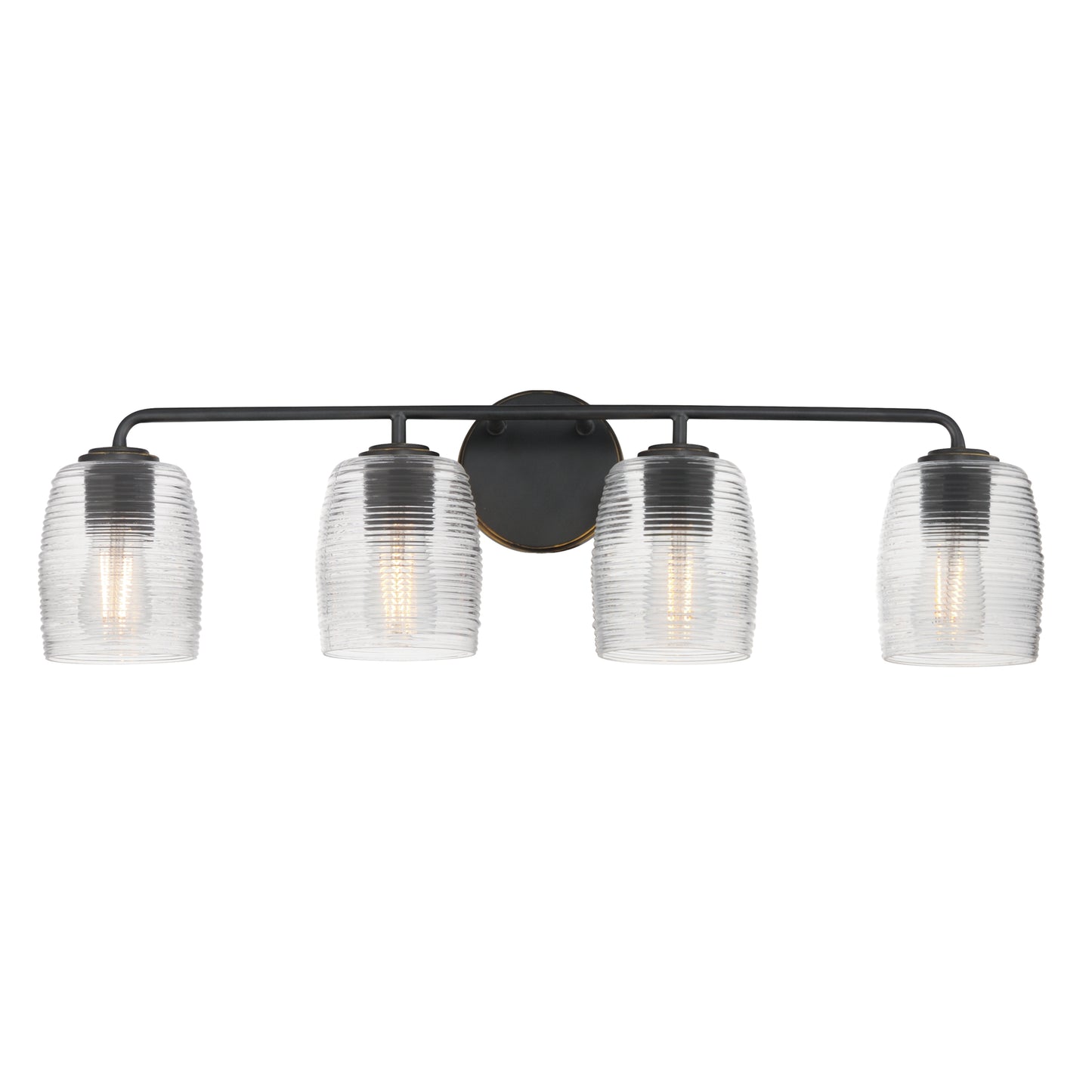 Honey 4-Light Bath Vanity Kentucky Bronze by Maxim Lighting