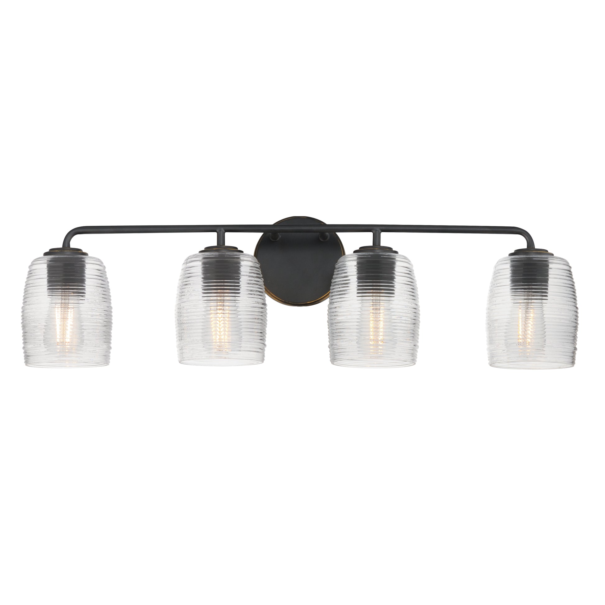 Honey 4-Light Bath Vanity Kentucky Bronze by Maxim Lighting