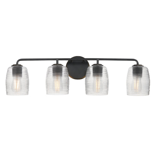 Honey 4-Light Bath Vanity Kentucky Bronze by Maxim Lighting