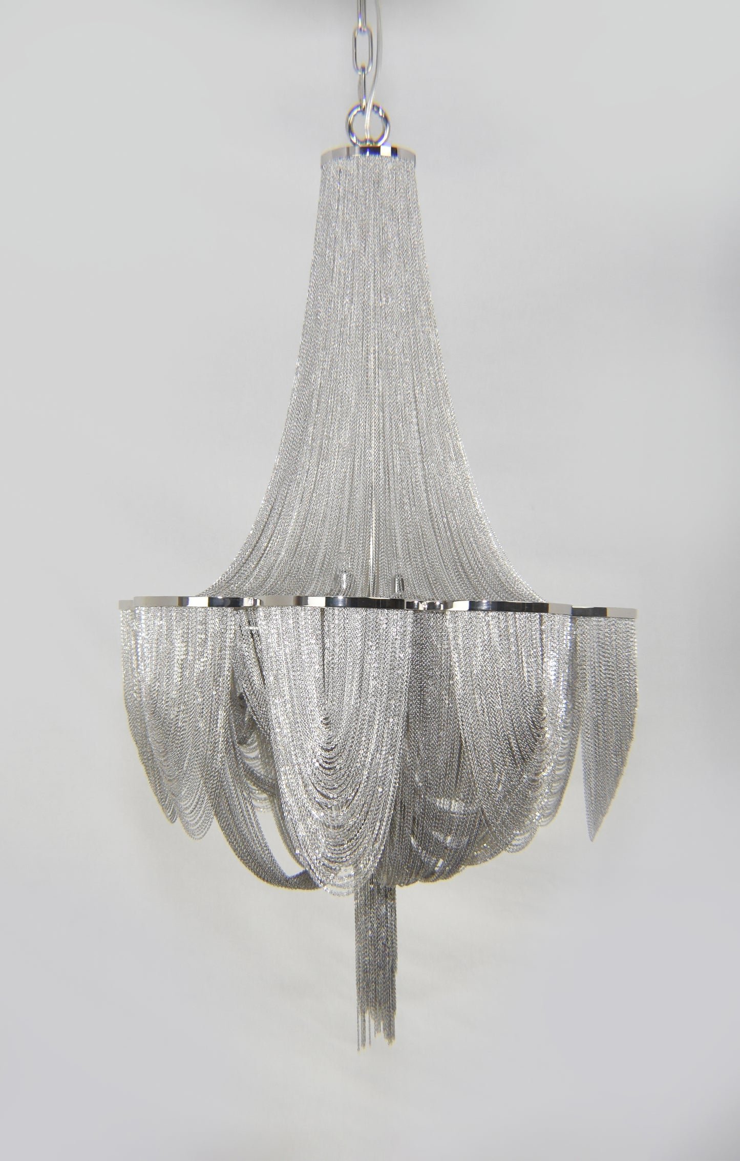 Chantilly 6-Light Chandelier Polished Nickel by Maxim Lighting