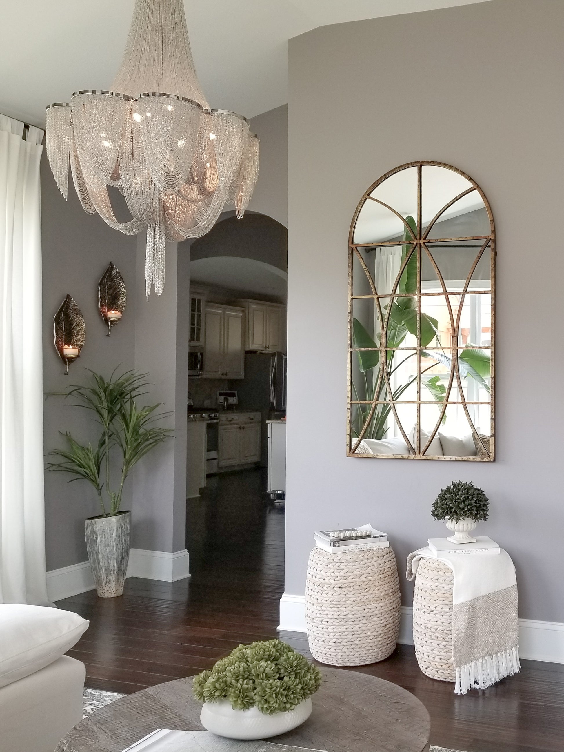 Chantilly 6-Light Chandelier Polished Nickel by Maxim Lighting