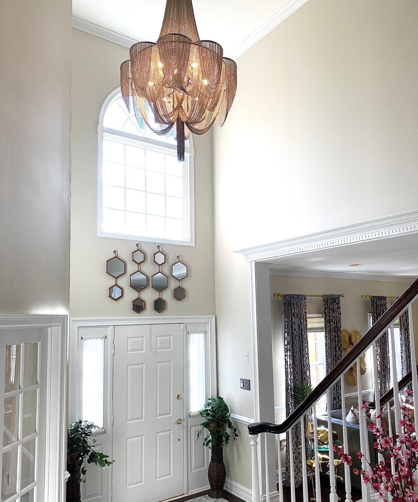 Chantilly 12-Light Chandelier Polished Nickel by Maxim Lighting