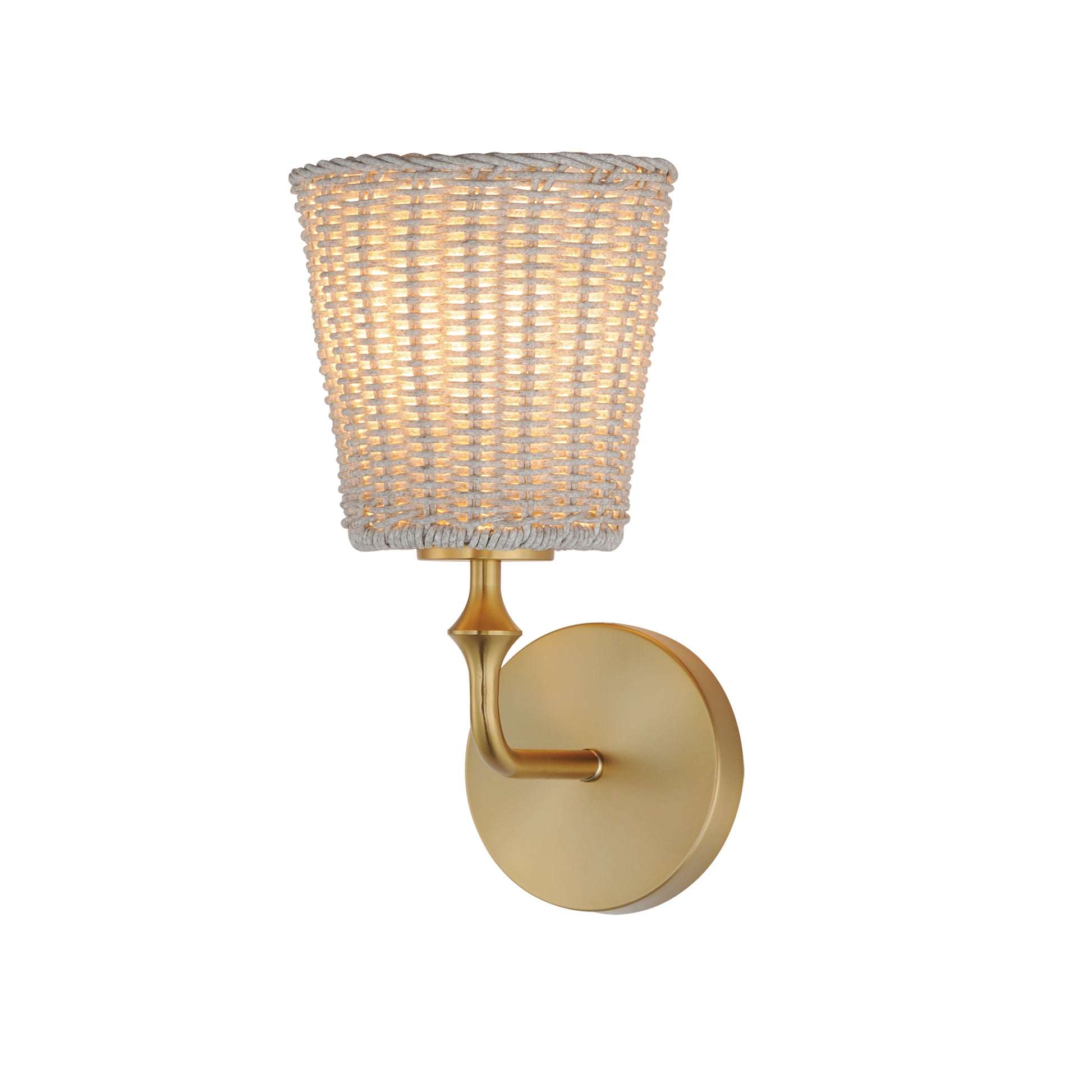 Baja Sconce Natural Aged Brass by Maxim Lighting