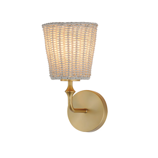 Baja Sconce Natural Aged Brass by Maxim Lighting