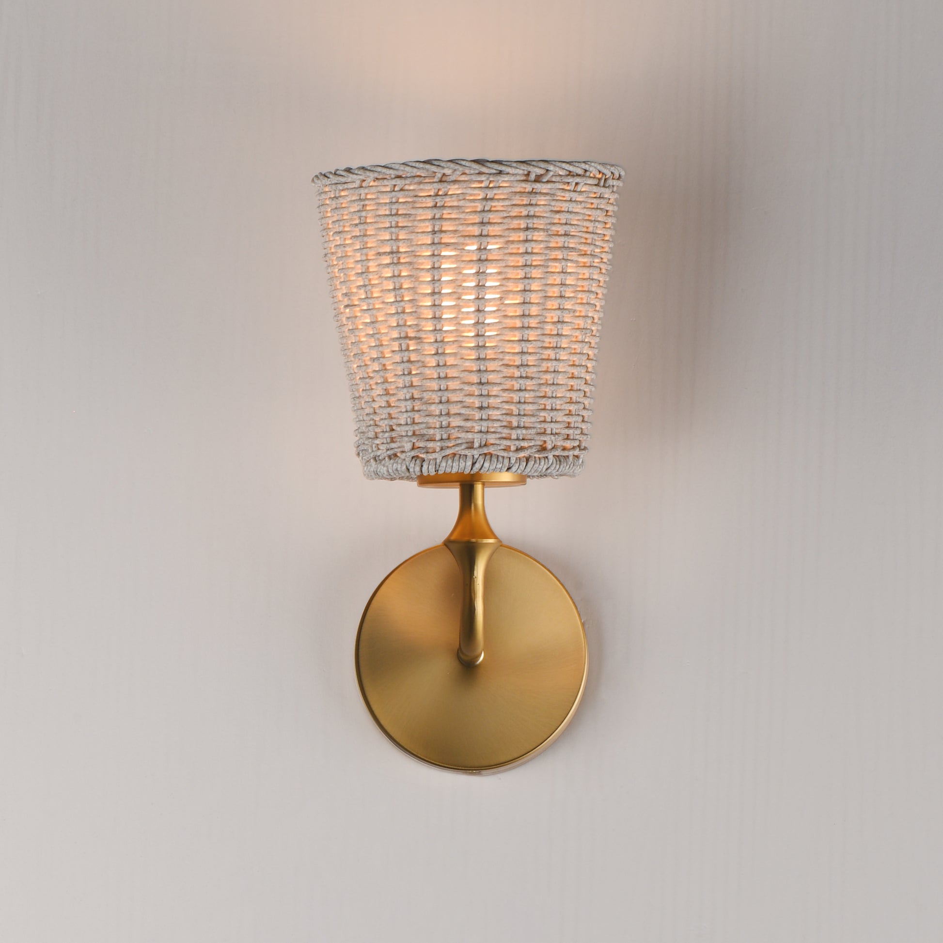 Baja Sconce Natural Aged Brass by Maxim Lighting