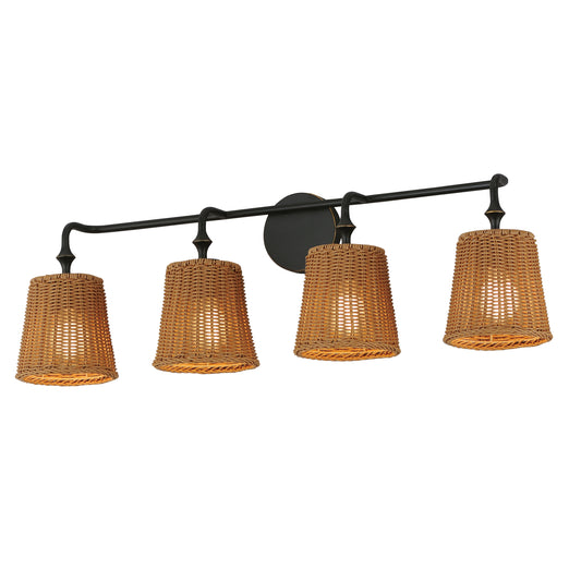 Baja 4-Light Bath Vanity Dark Bronze by Maxim Lighting