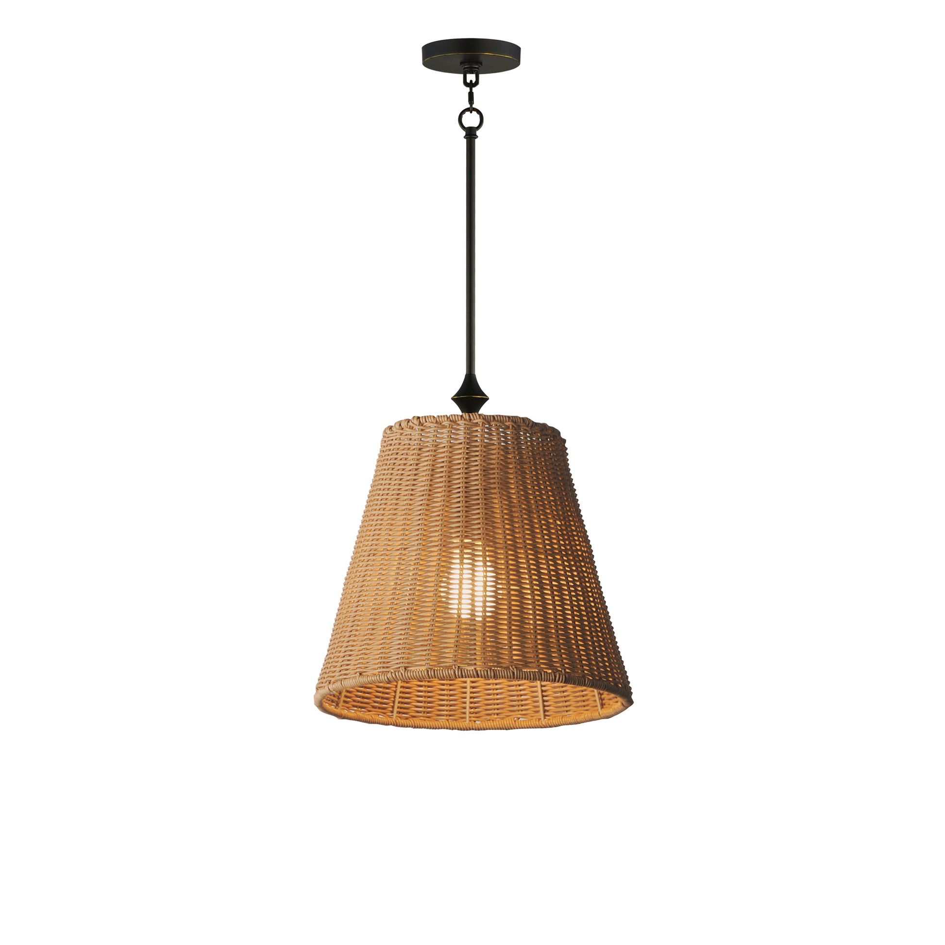 Baja 12" Pendant Dark Bronze by Maxim Lighting