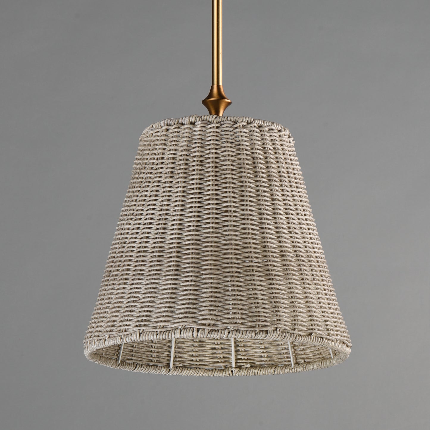 Baja 12" Pendant Natural Aged Brass by Maxim Lighting