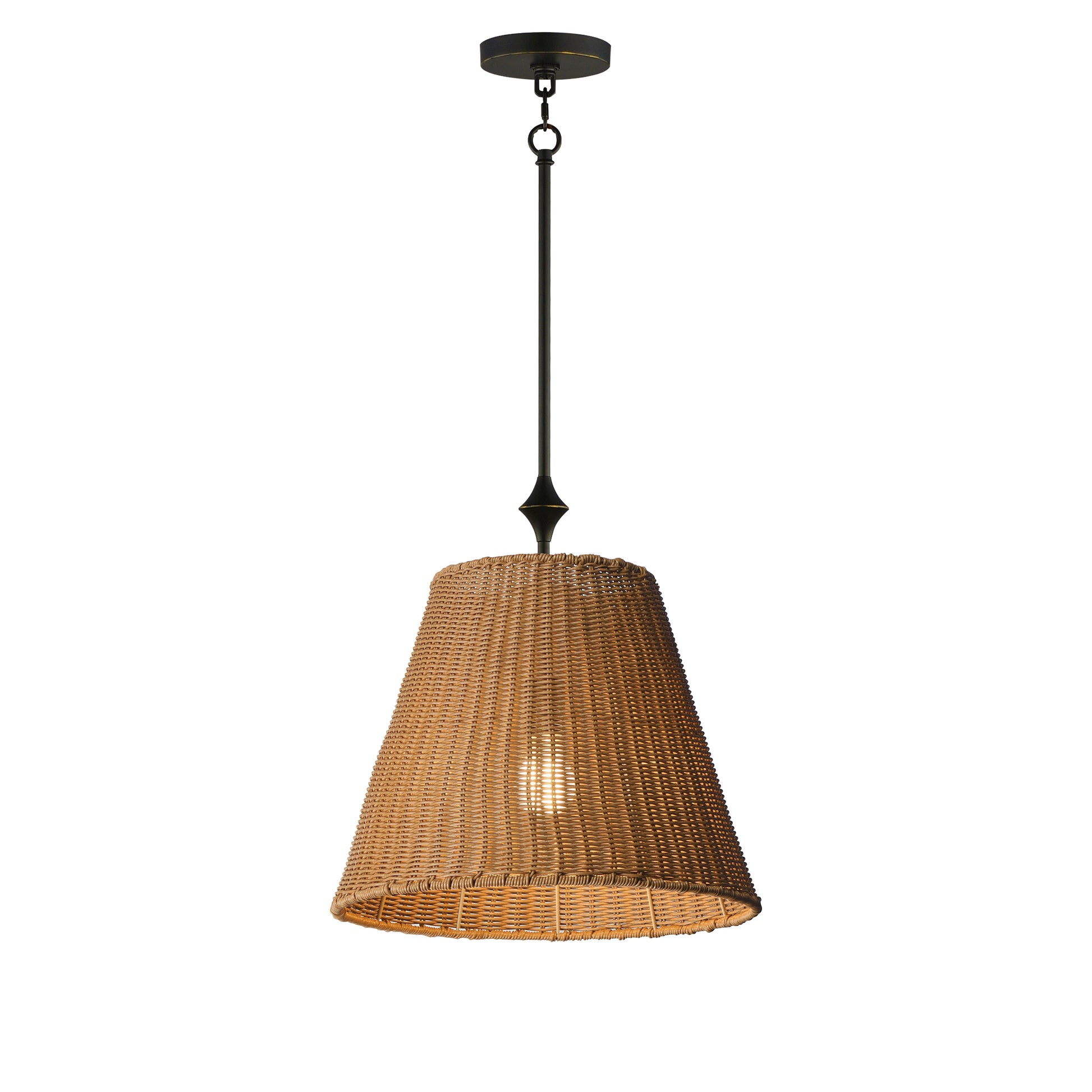 Baja 16" Pendant Dark Bronze by Maxim Lighting