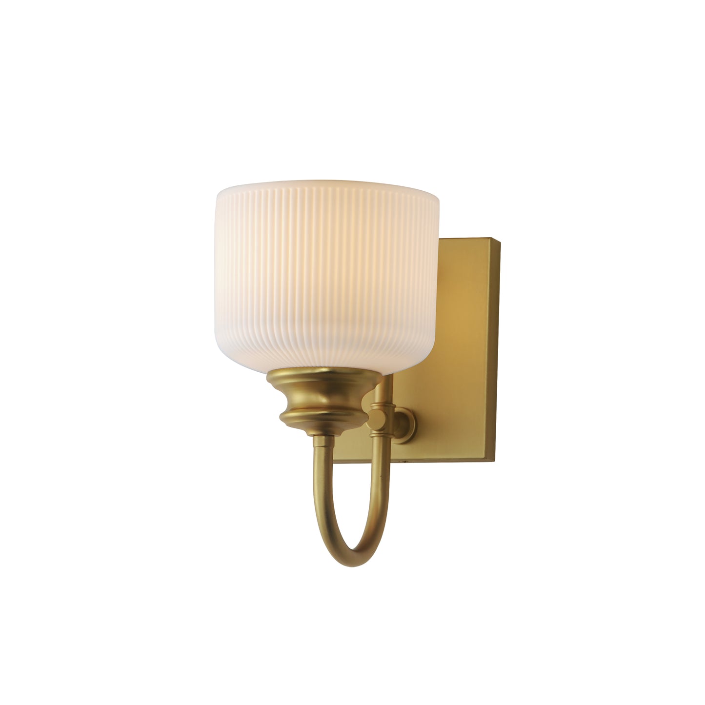 Bisque Wall Sconce Natural Aged Brass by Maxim Lighting