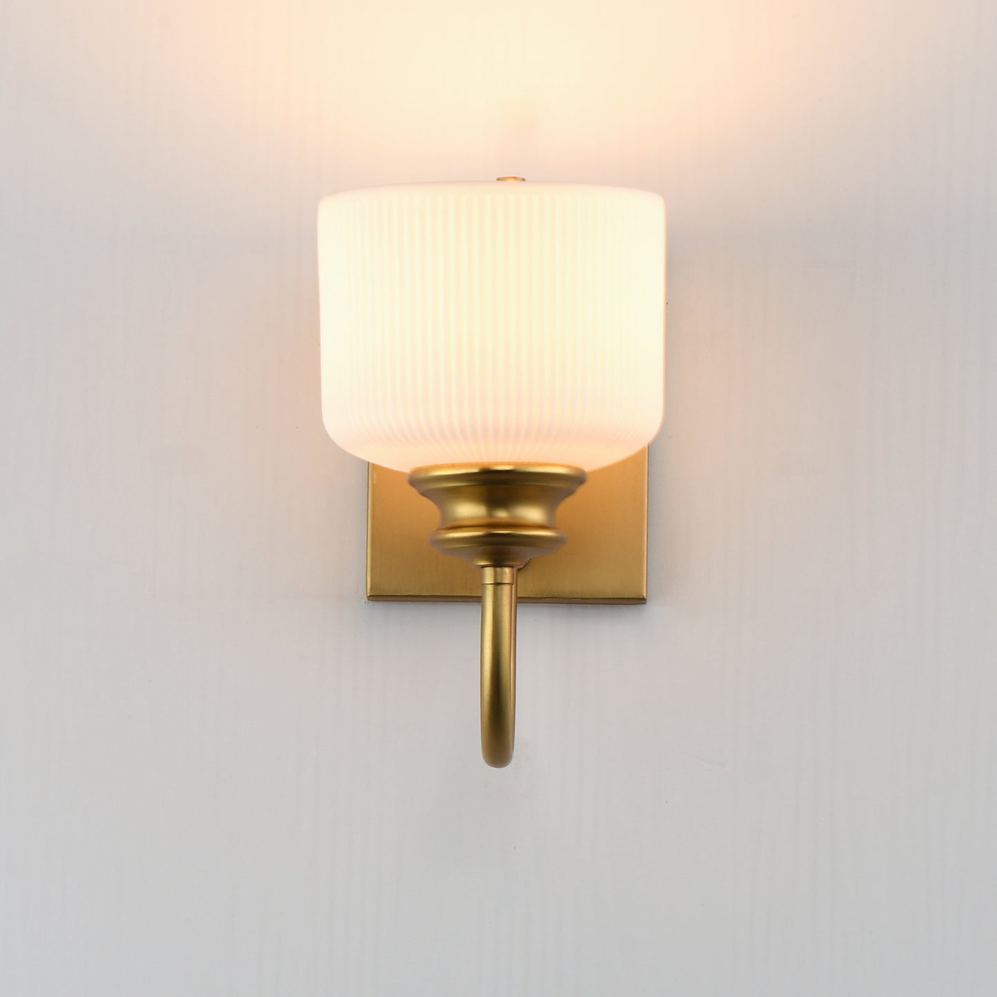 Bisque Wall Sconce Natural Aged Brass by Maxim Lighting