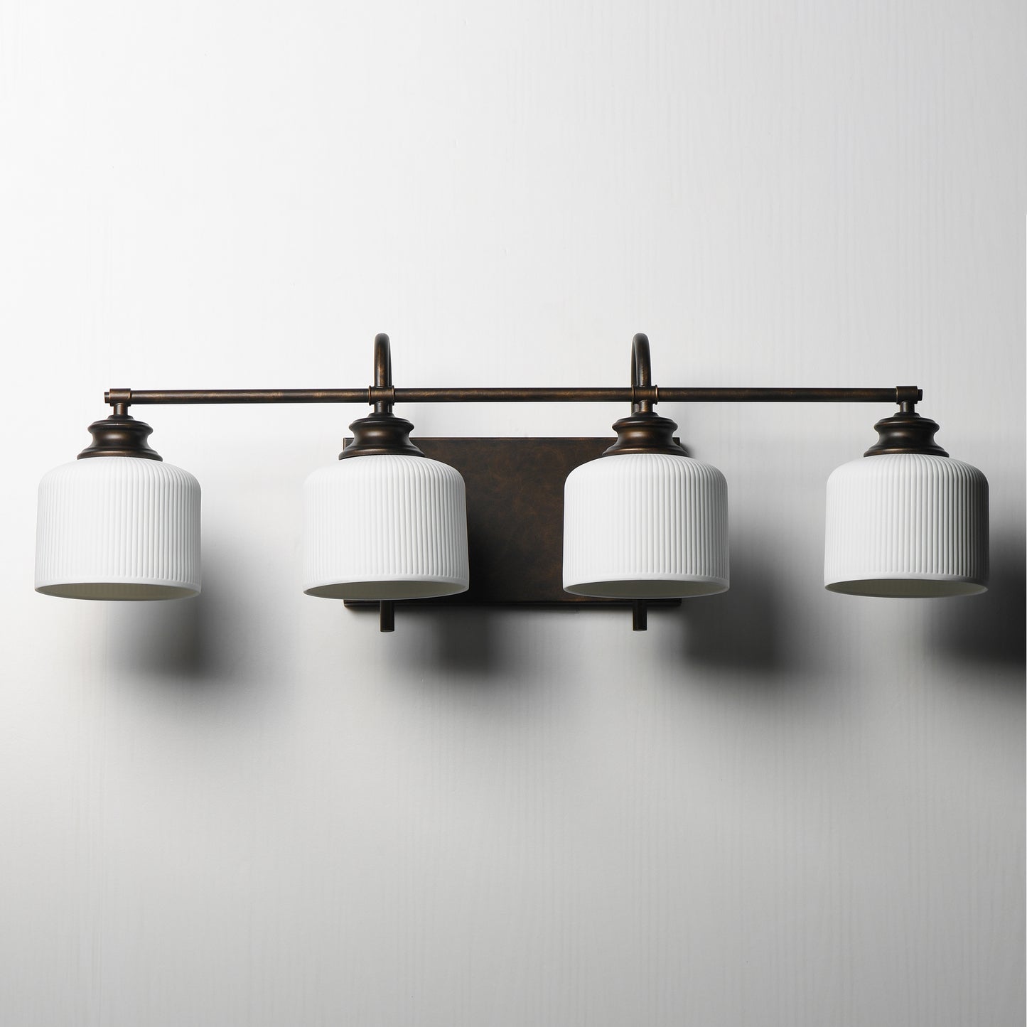 Bisque 4-Light Bath Vanity Oil Rubbed Bronze by Maxim Lighting
