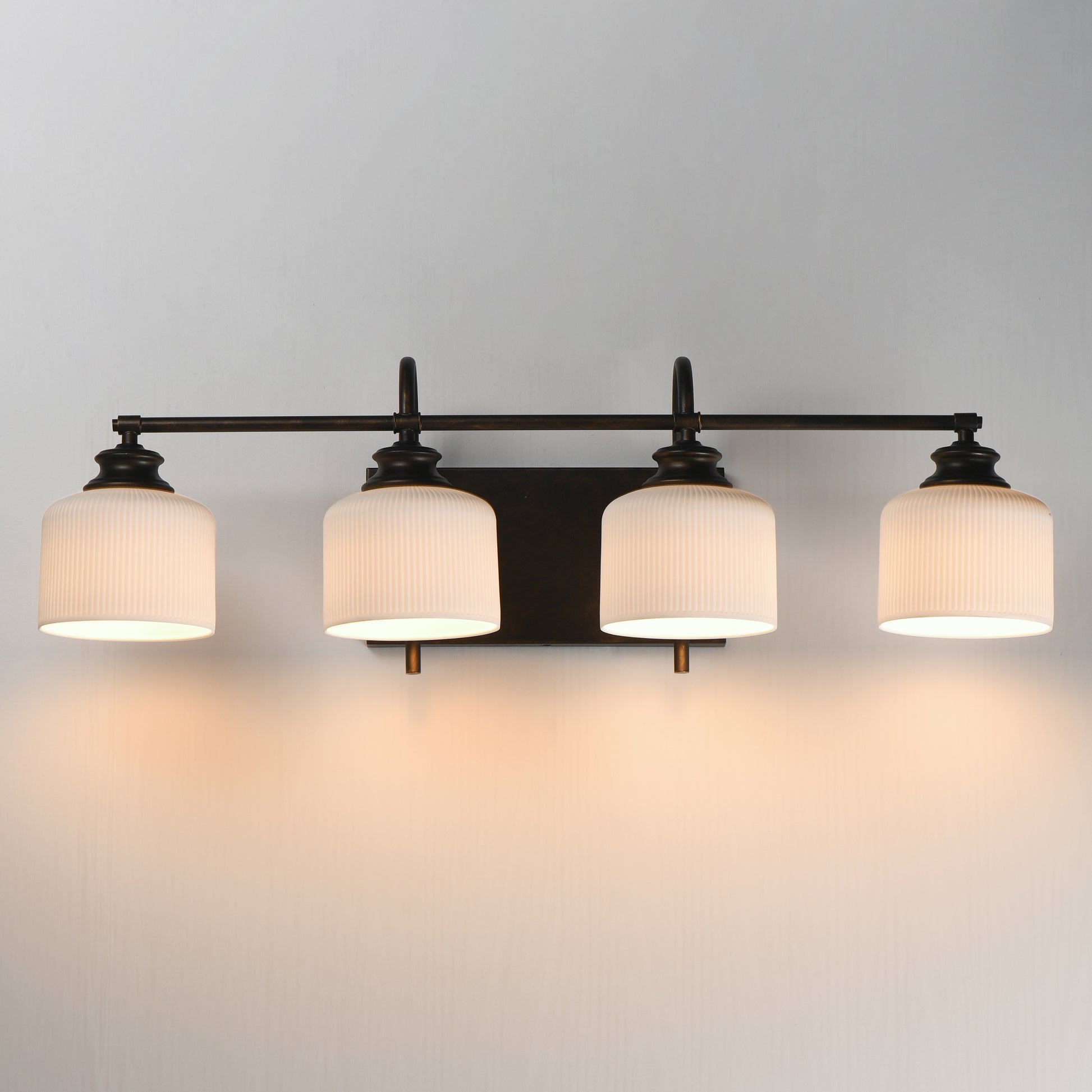 Bisque 4-Light Bath Vanity Oil Rubbed Bronze by Maxim Lighting
