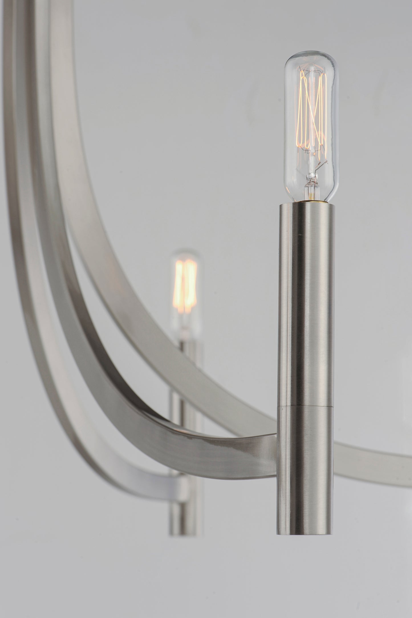 Lyndon 6-Light Chandelier Satin Nickel by Maxim Lighting