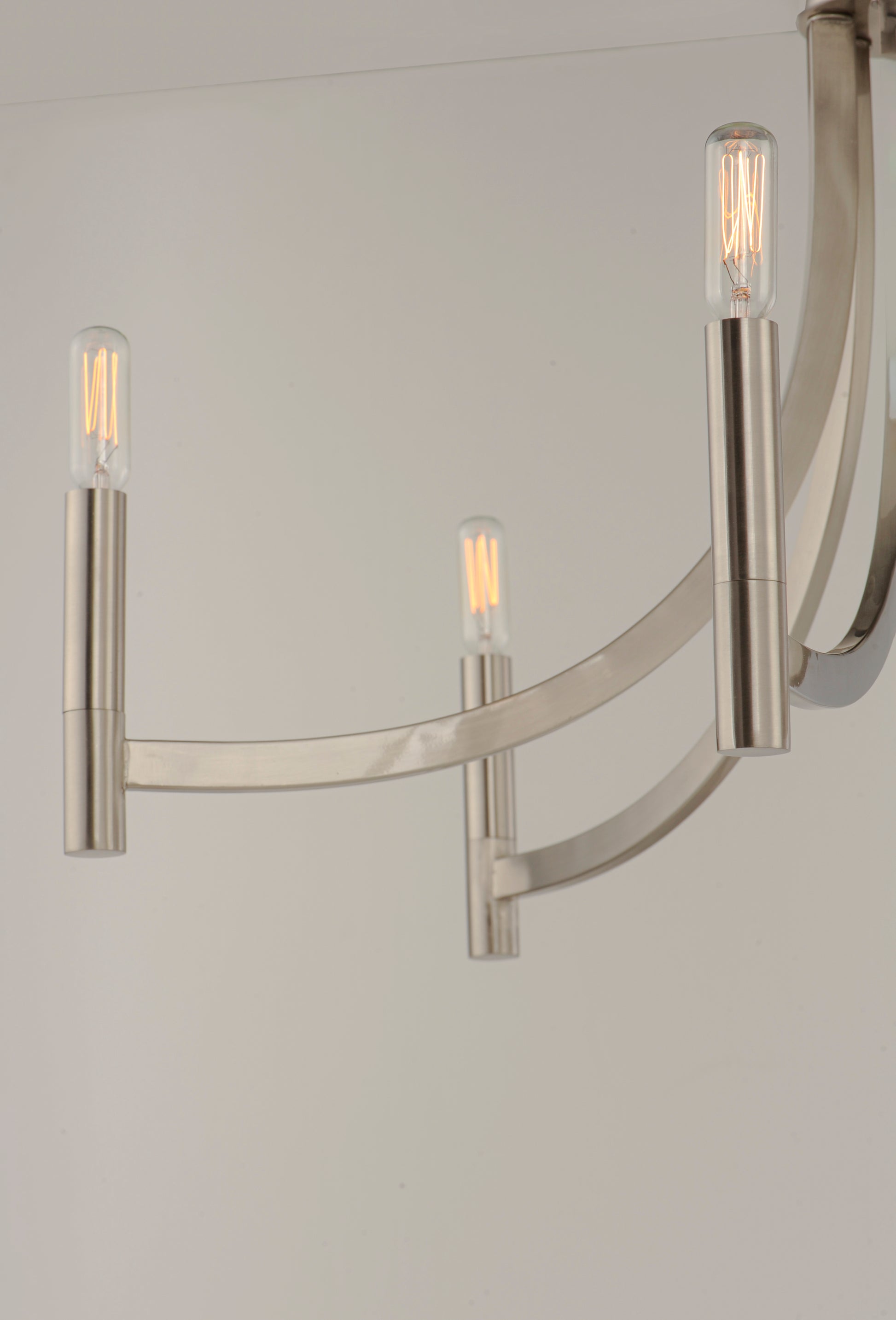 Lyndon 6-Light Chandelier Satin Nickel by Maxim Lighting