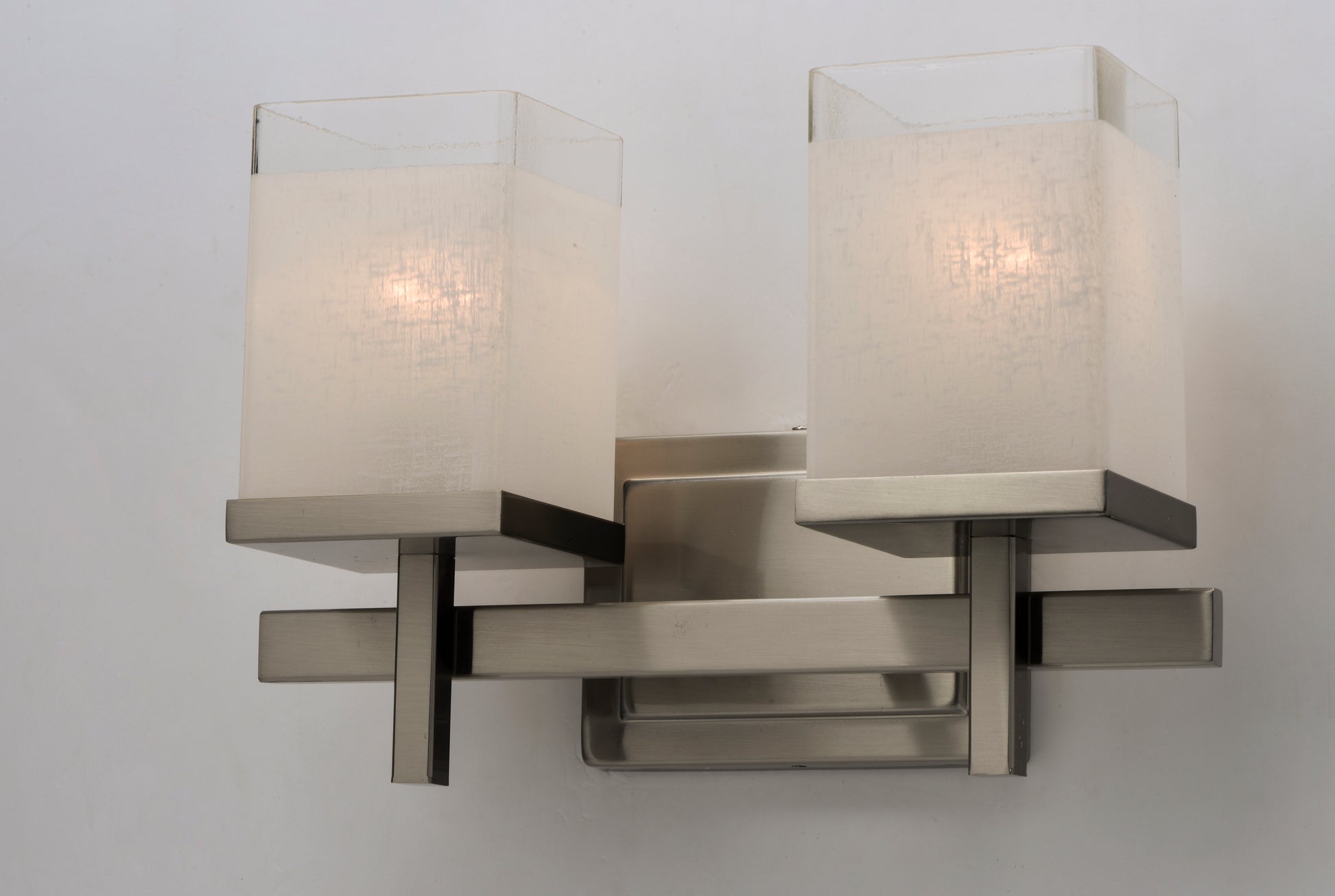 Tetra 2-Light Bath Vanity Satin Nickel by Maxim Lighting