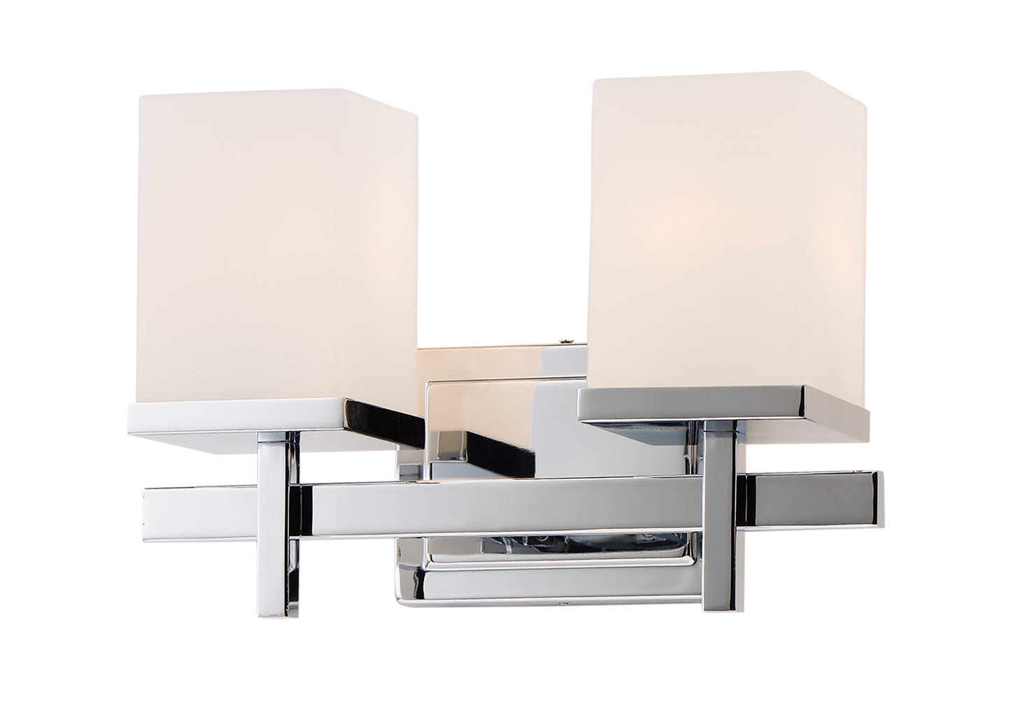 Tetra 2-Light Bath Vanity Polished Chrome by Maxim Lighting