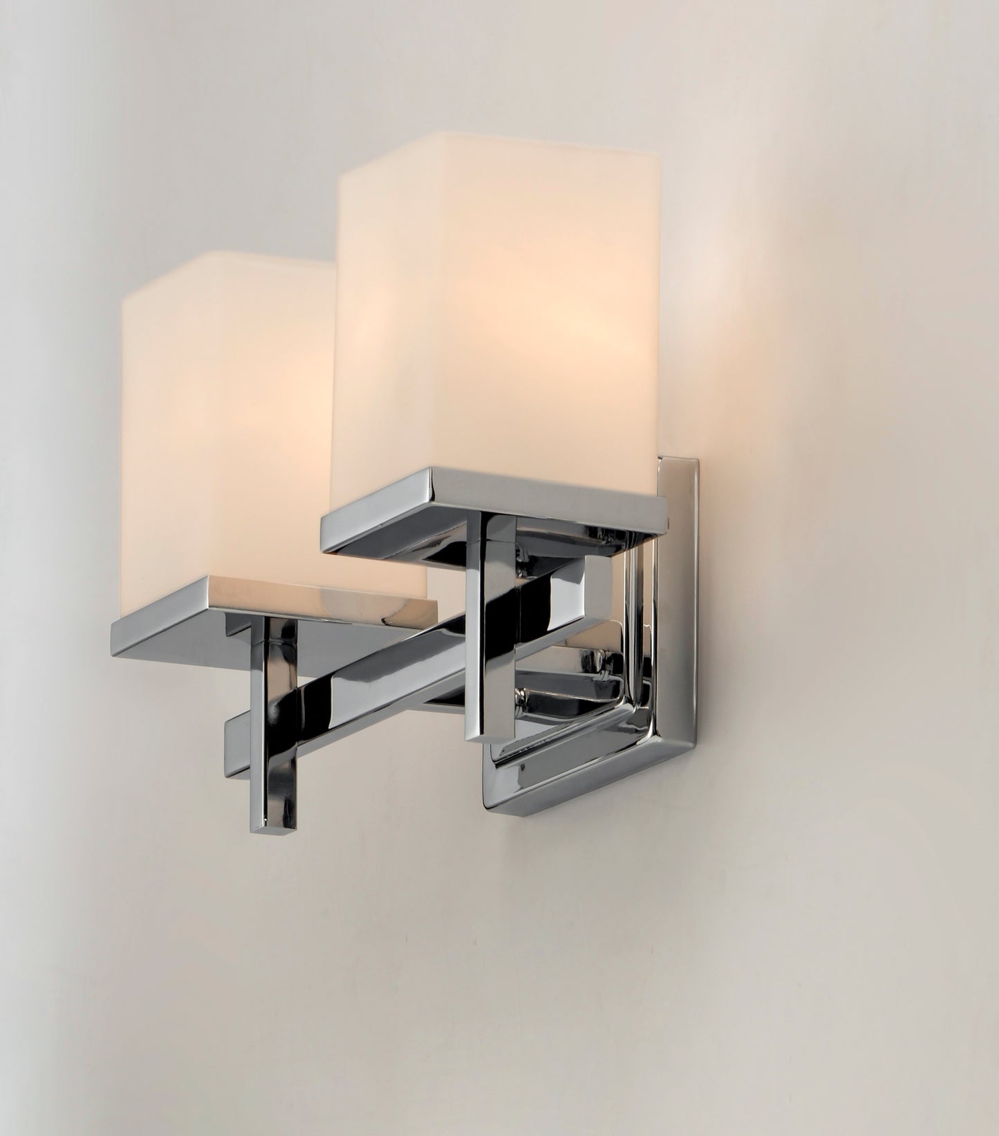 Tetra 2-Light Bath Vanity Polished Chrome by Maxim Lighting