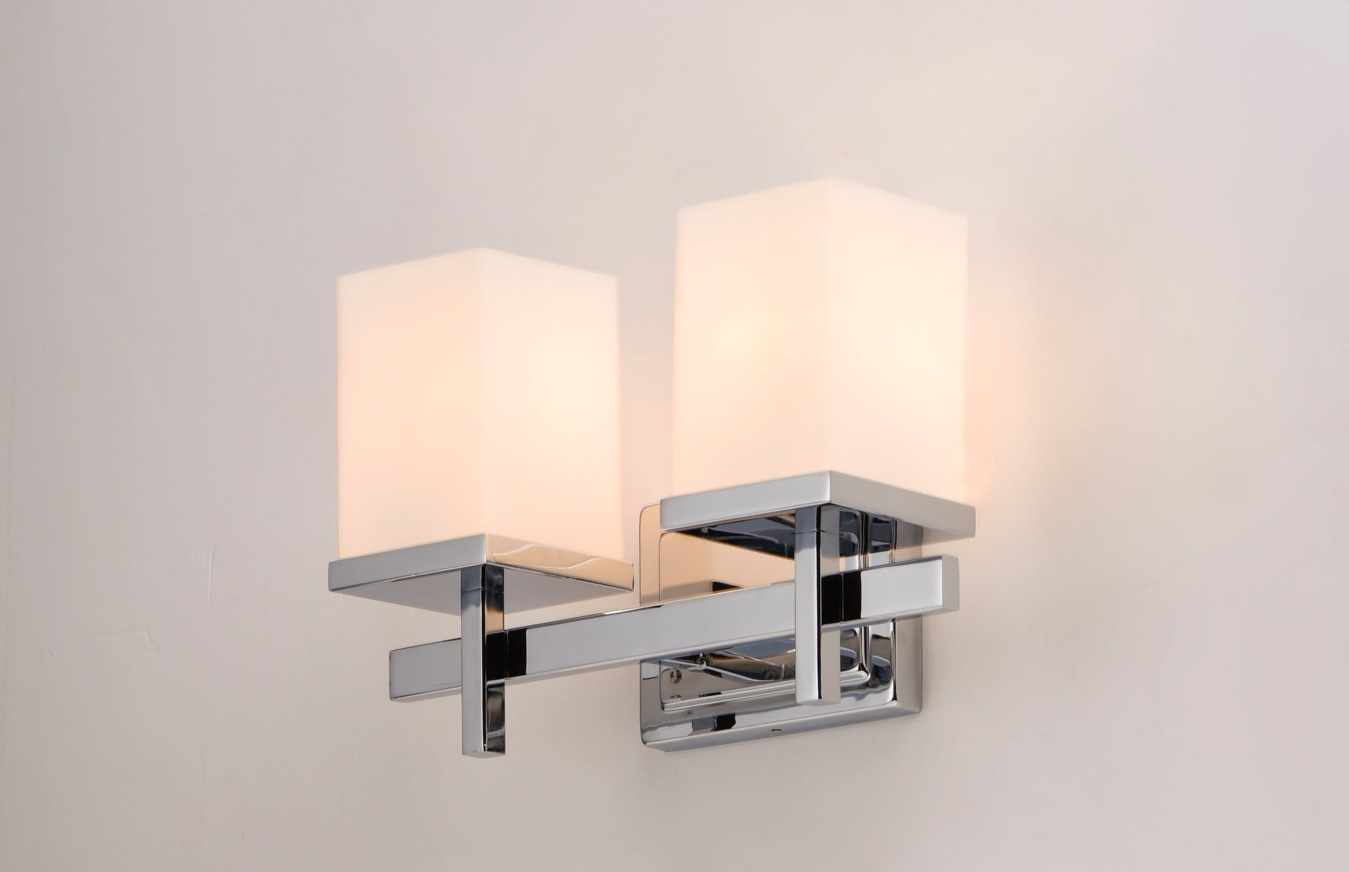 Tetra 2-Light Bath Vanity Polished Chrome by Maxim Lighting