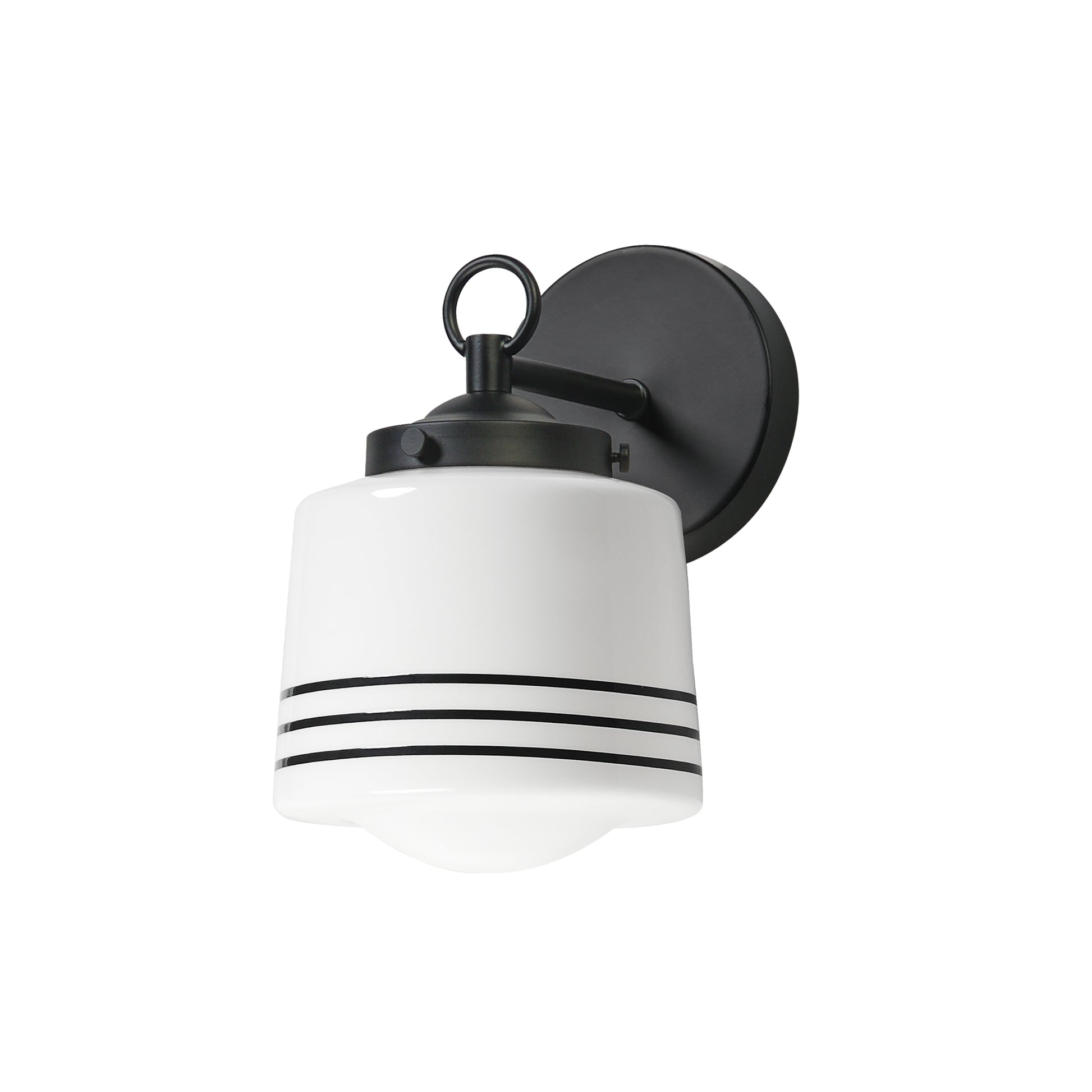 Eureka Wall Scone Black by Maxim Lighting