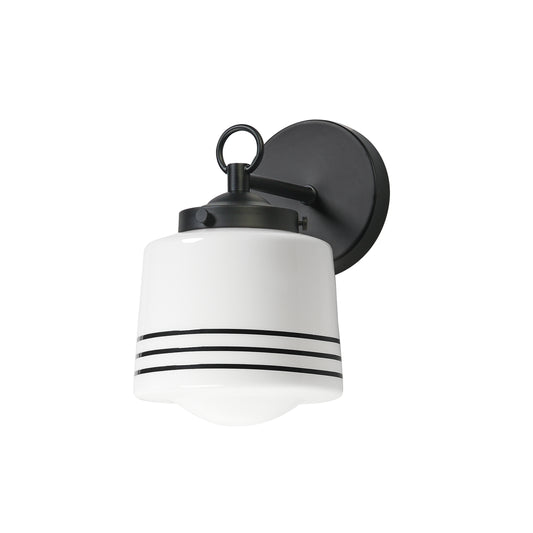 Eureka Wall Scone Black by Maxim Lighting