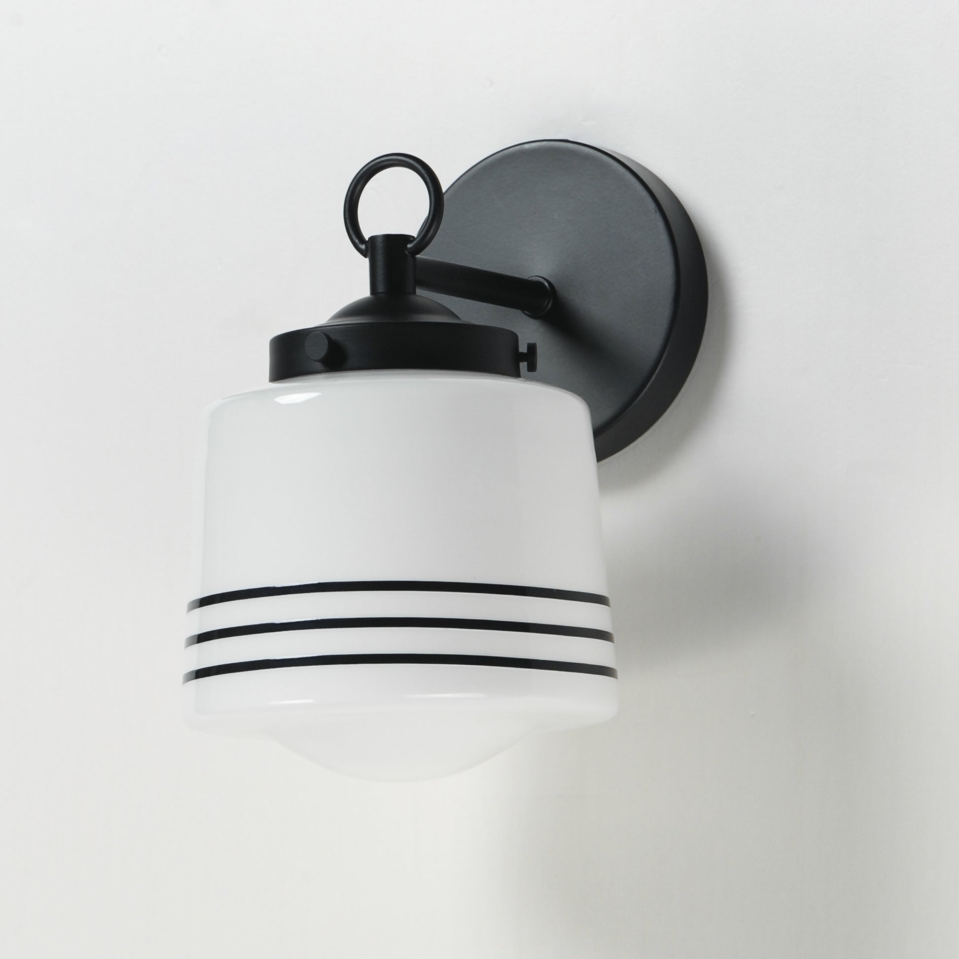 Eureka Wall Scone Black by Maxim Lighting