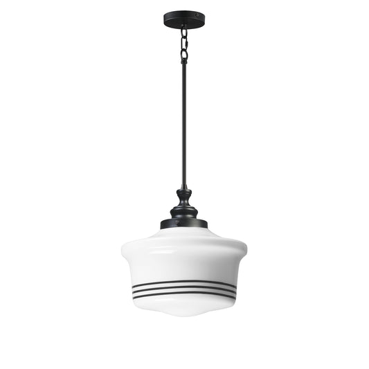 Eureka Pendant Black by Maxim Lighting