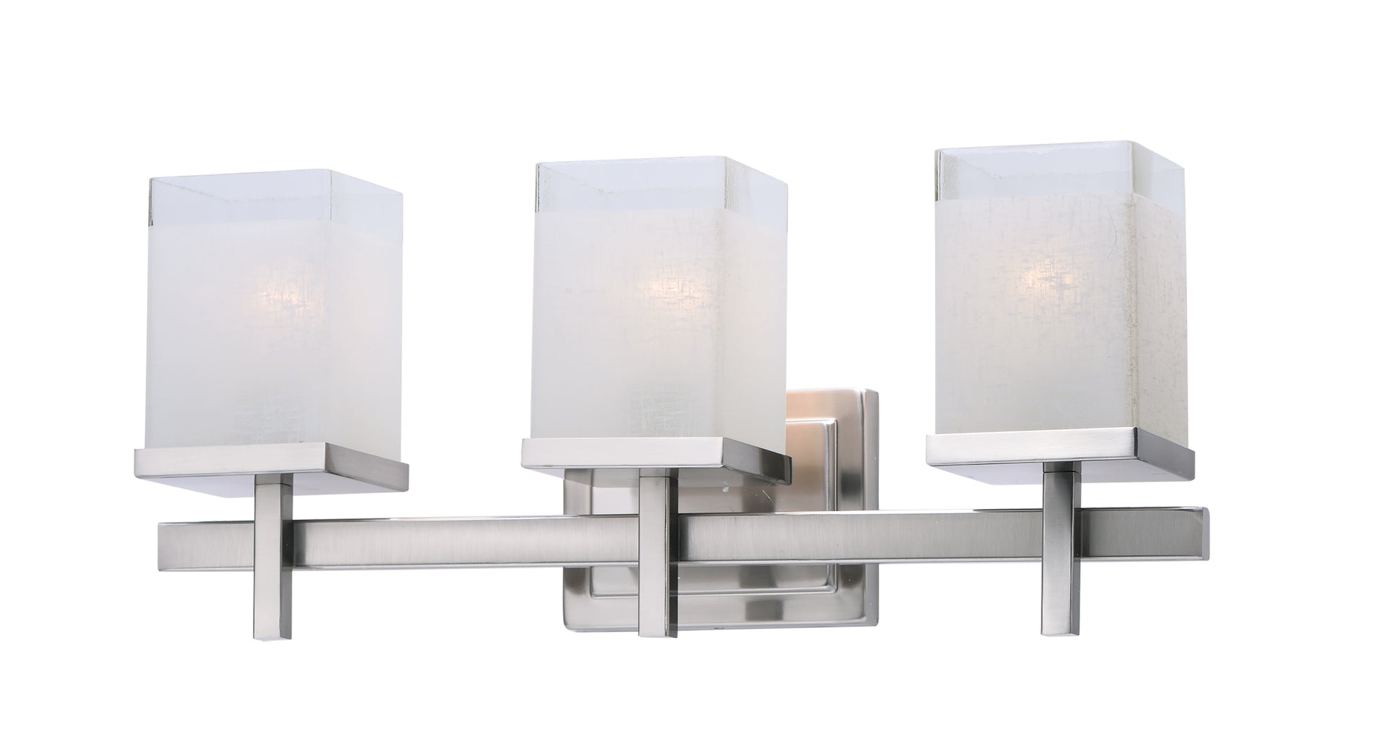 Tetra 3-Light Bath Vanity Satin Nickel by Maxim Lighting