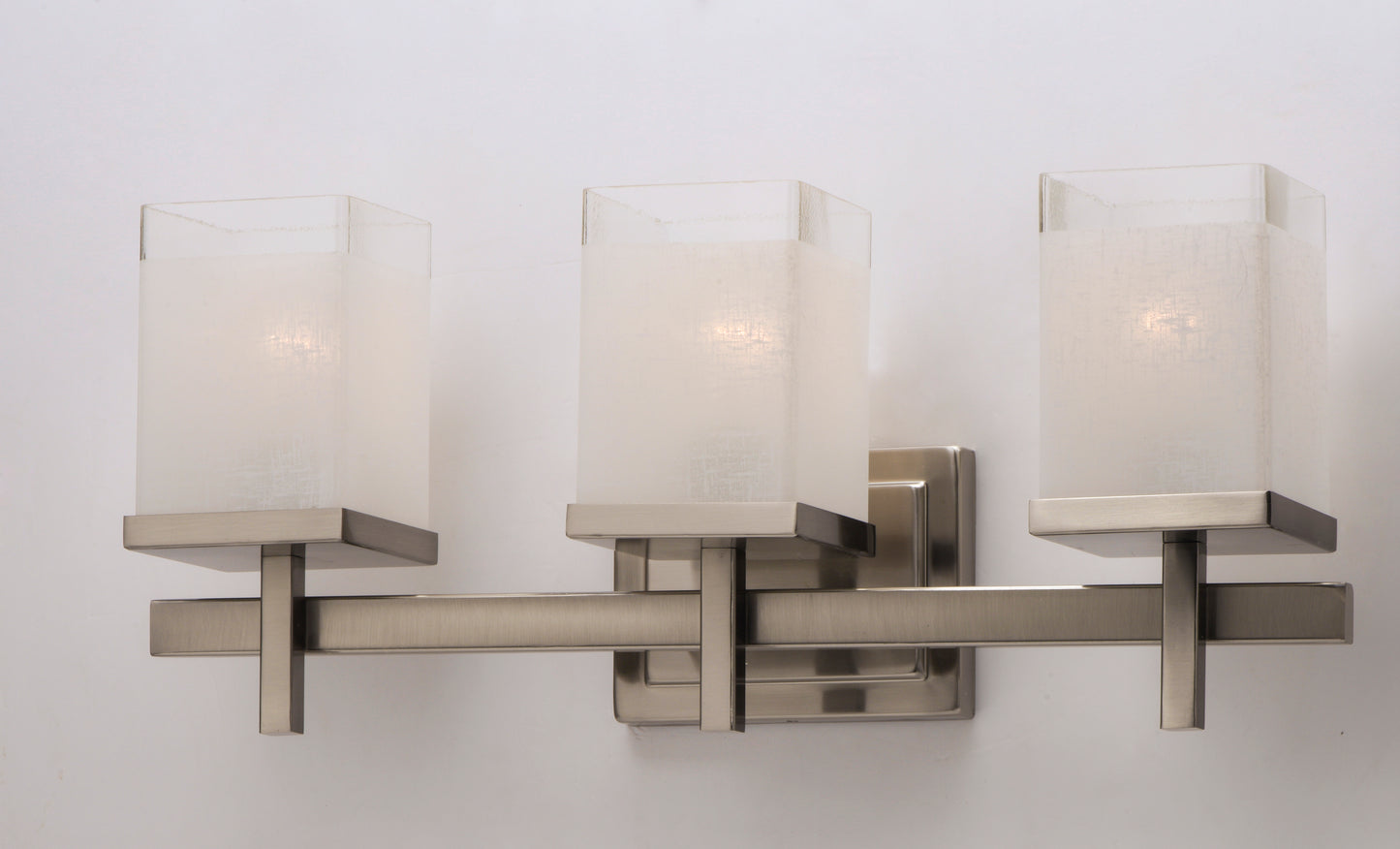 Tetra 3-Light Bath Vanity Satin Nickel by Maxim Lighting