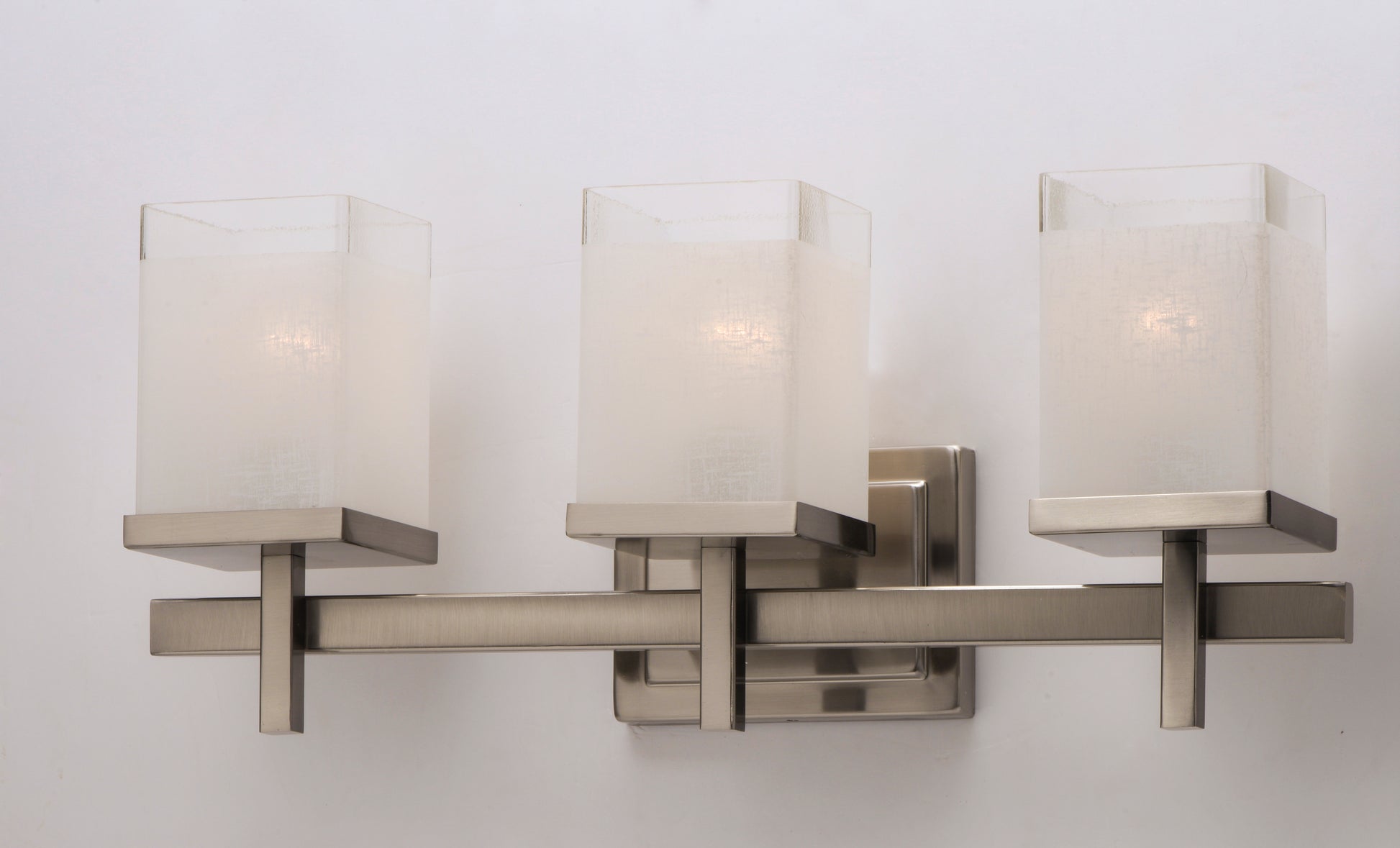 Tetra 3-Light Bath Vanity Satin Nickel by Maxim Lighting