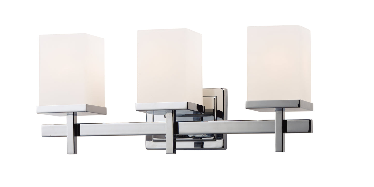 Tetra 3-Light Bath Vanity Polished Chrome by Maxim Lighting